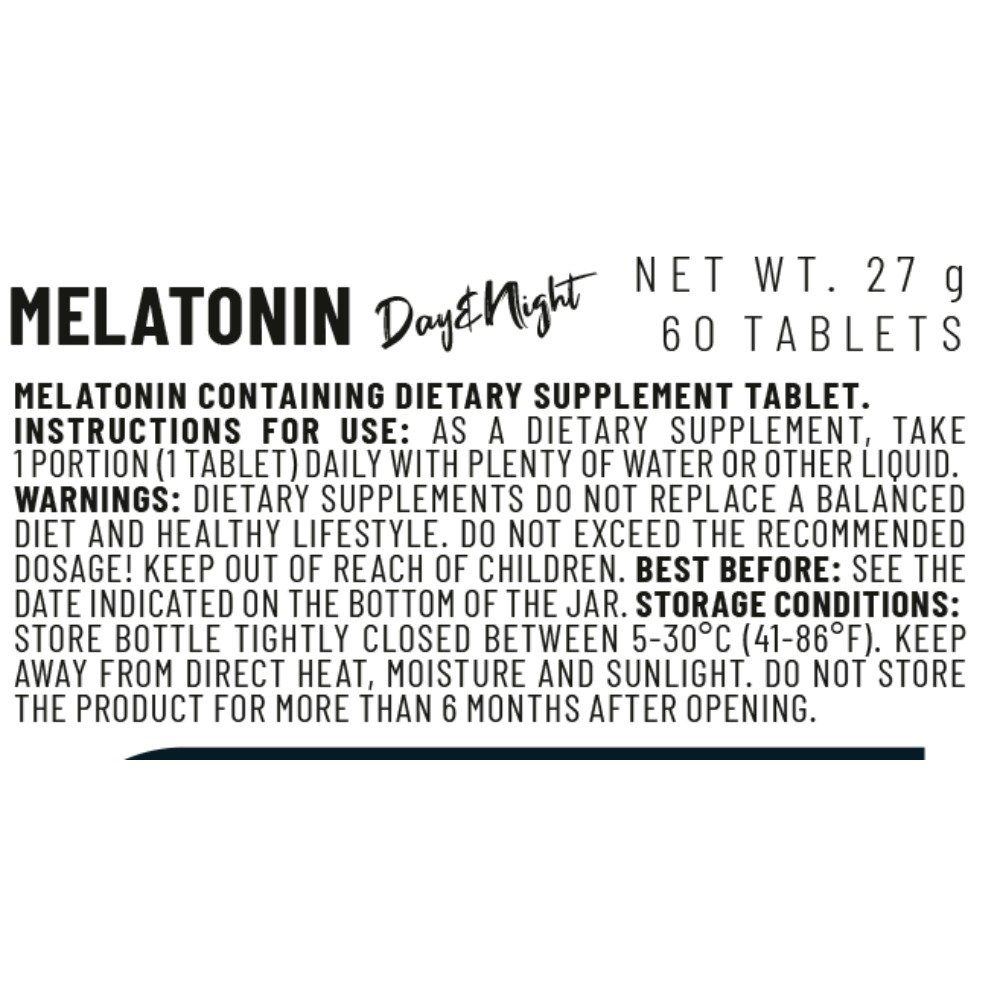 Vitacorp Day And Night Melatonin 60Tabs Best Price in Abu Dhabi