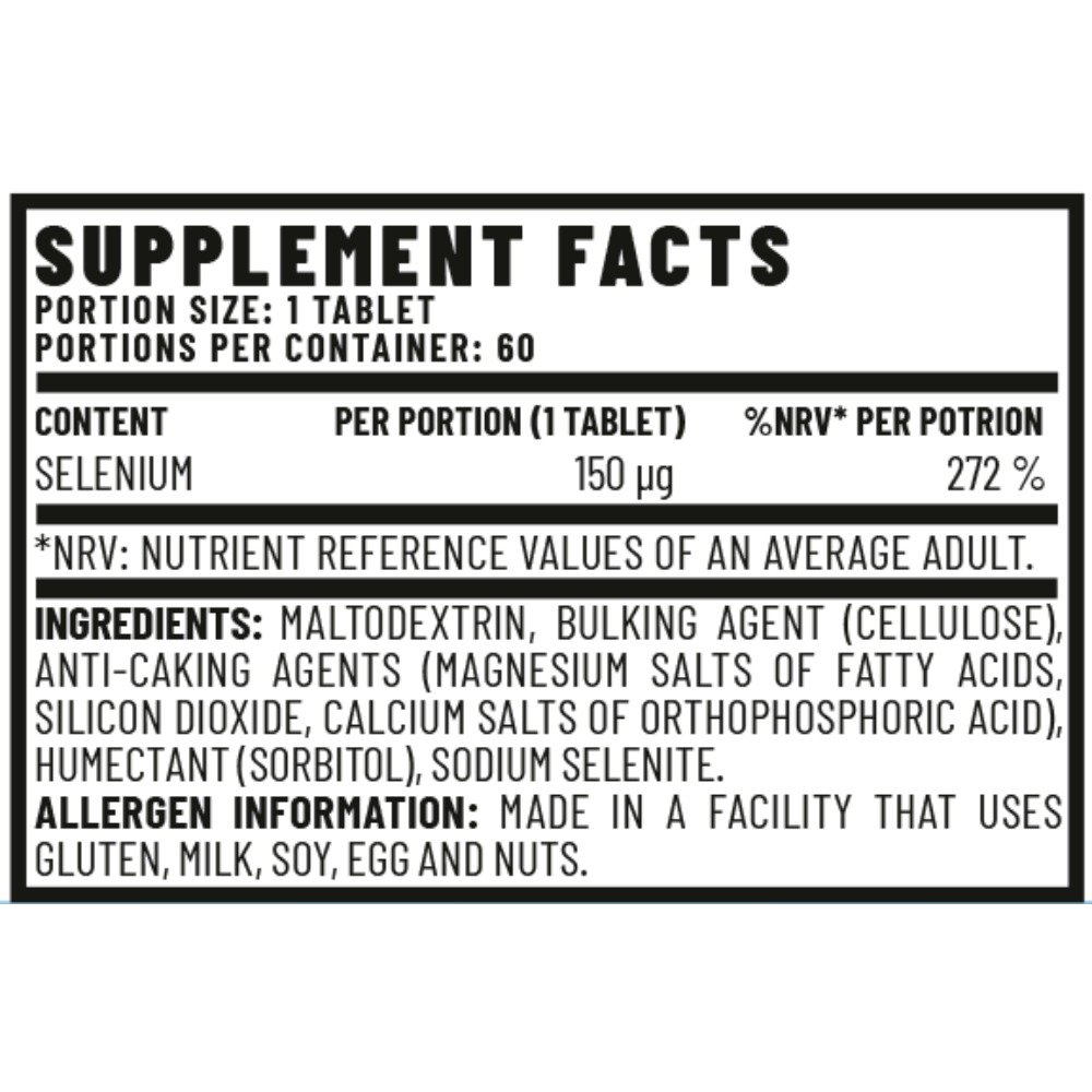 Vitacorp Elements Selenium 60Tabs Best Price in Dubai