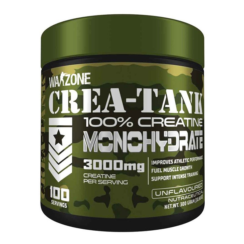 Warzone Crea-tank Creatine Monohydrate 100 Servings