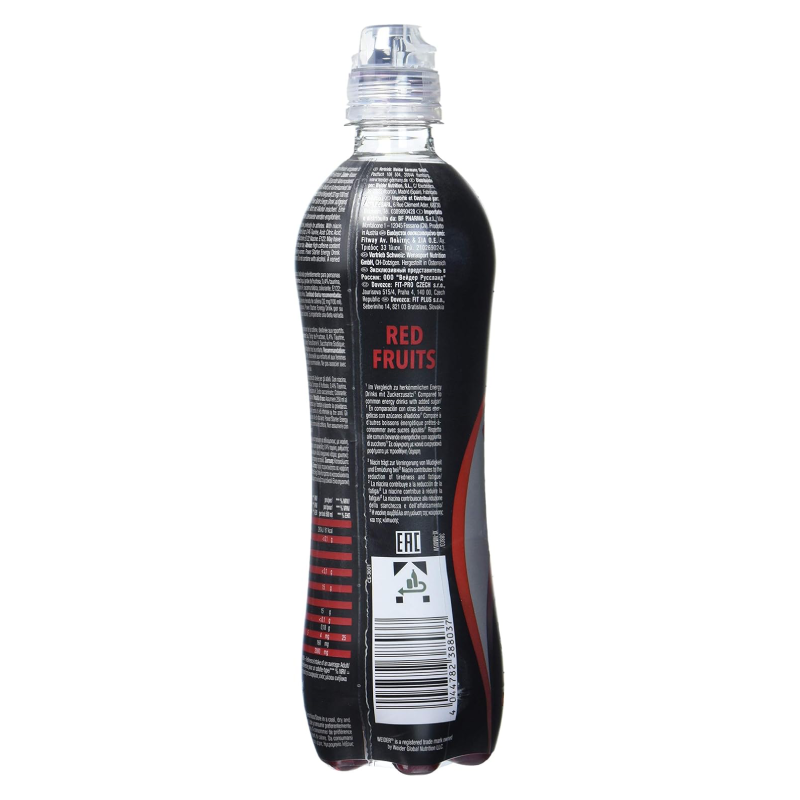 Weider Power Starter Energy Drink 500 ml 12Pcs in Box - Red Fruits Best Price in Dubai