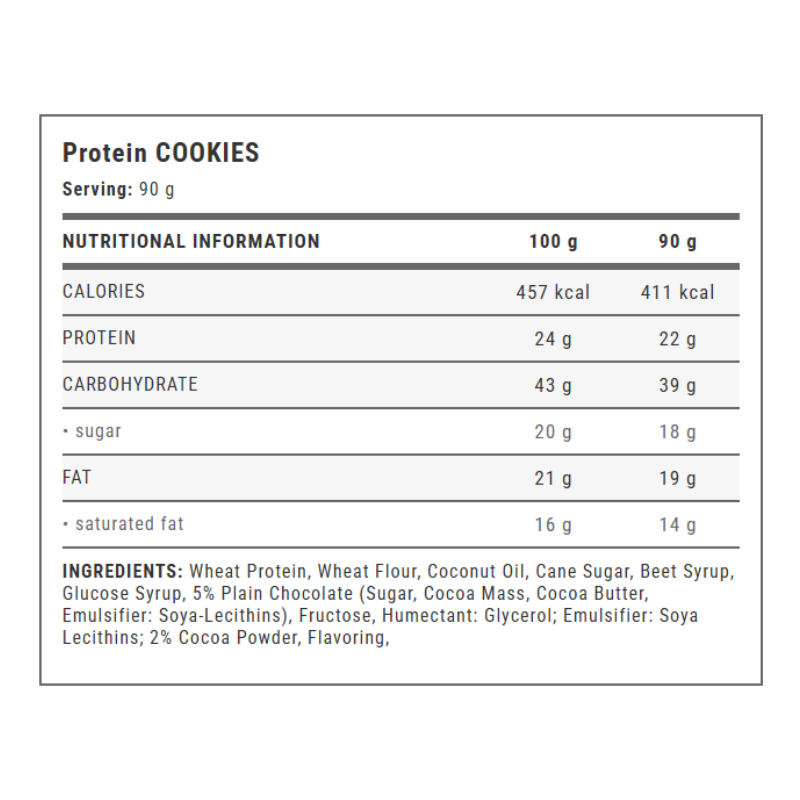 Weider Protein Cookie 90 G 12 Pcs in Box - Double Choco Chips Best Price in Ajman