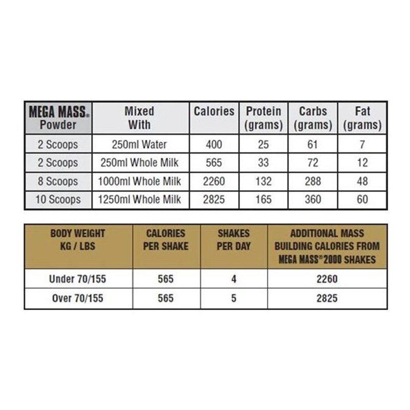 Weider Whey Protein Mega Mass 2000 Best Price in UAE