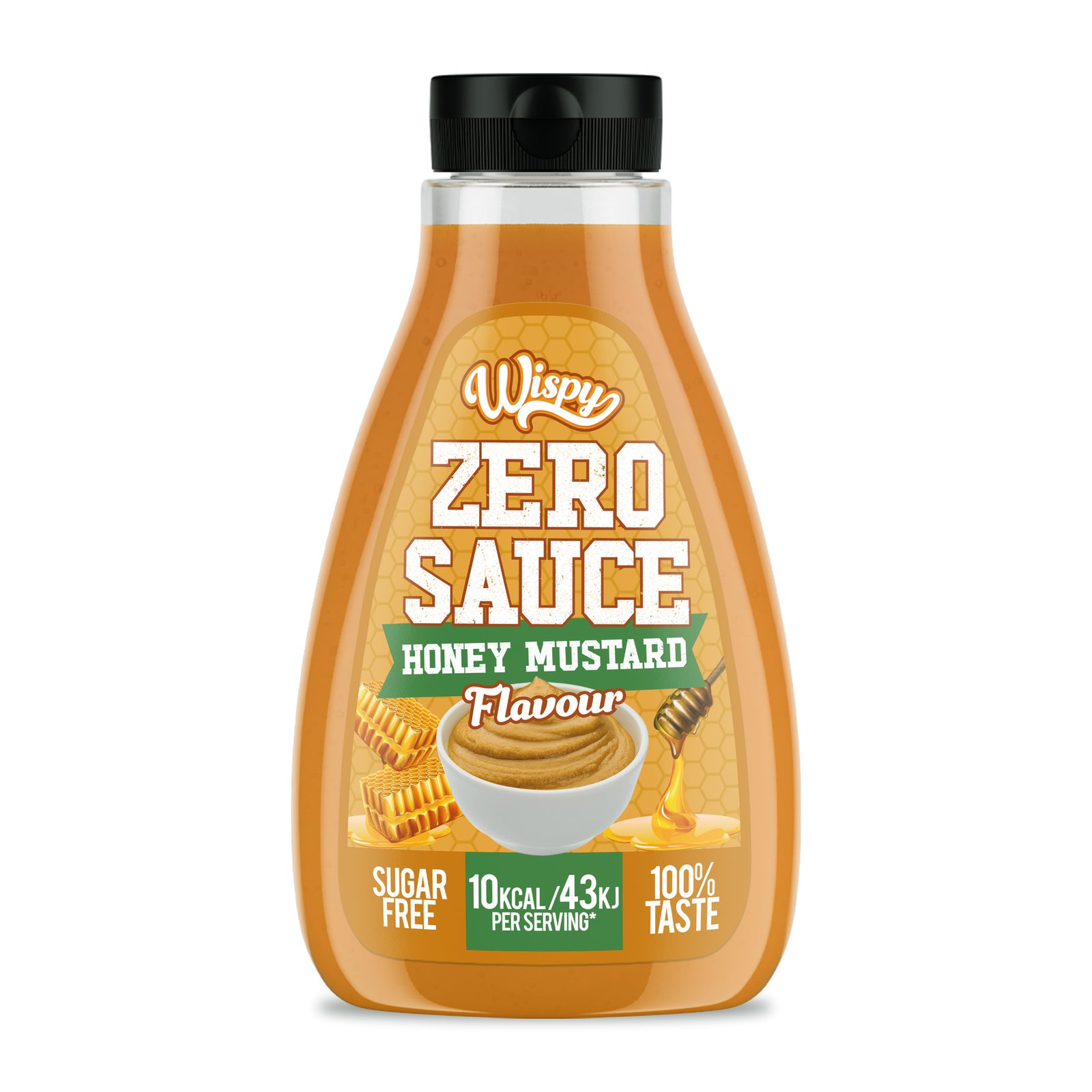 Wispy Zero Sauce 430 G  24 Pcs in Box - Honey Mustard Best Price in UAE