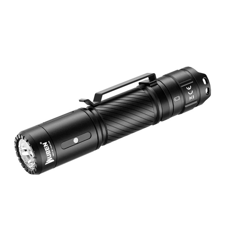 Wuben Light C3 1200 Lumen Compact Flashlight - Black Best Price in UAE