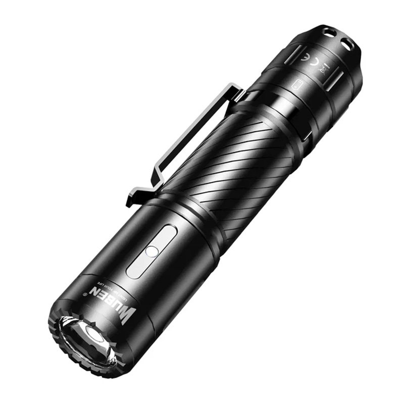 Wuben Light C3 1200 Lumen Compact Flashlight - Black Best Price in Abu Dhabi
