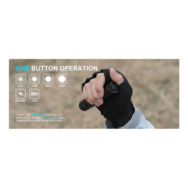 Wuben Light C3 1200 Lumen Compact Flashlight - Green Best Price in Abu Dhabi