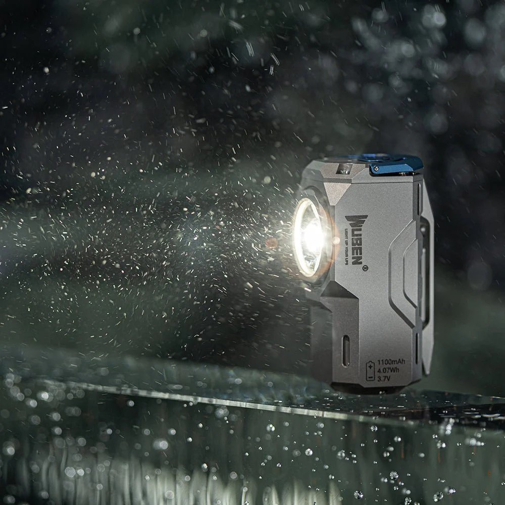 Wuben Light Lightok X0 Best EDC Flashlight 1100 Lumens - Grey Best Price in Abu Dhabi