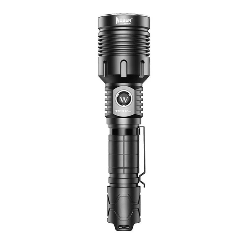 Wuben T103 Pro Tactical Flashlight - 1280 Lumens - Black Best Price in Dubai
