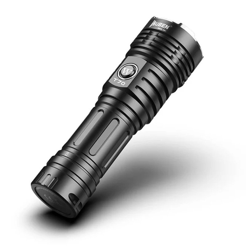 Wuben T70 Black Tactical Flashlight - 4200 Lumens - Black Best Price in Abu Dhabi