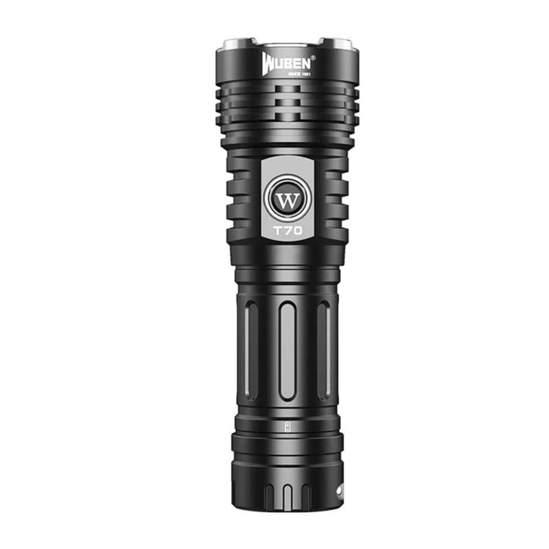 Wuben T70 Black Tactical Flashlight - 4200 Lumens - Black Best Price in Al Ain