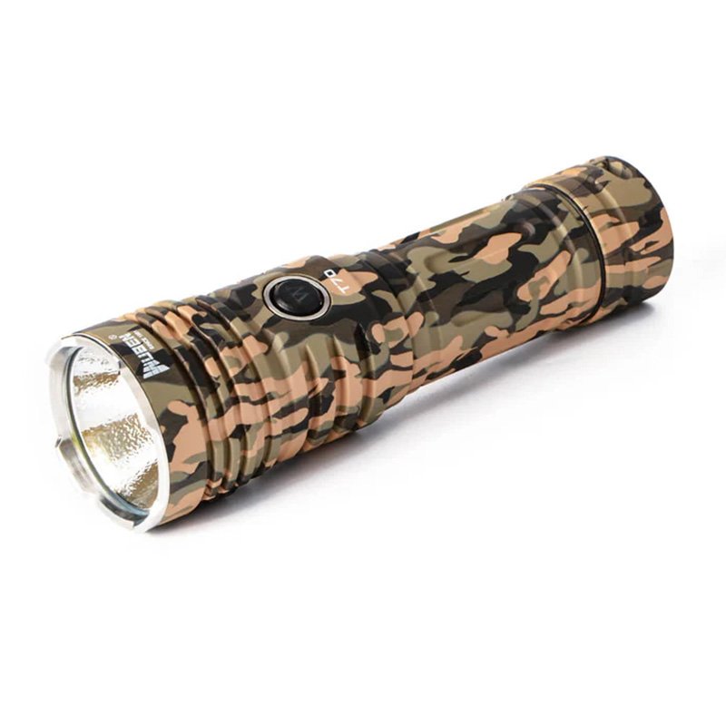 Wuben T70 Camo Tactical Flashlight - 4200 Lumens - Camo