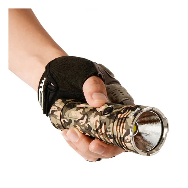 Wuben T70 Camo Tactical Flashlight - 4200 Lumens - Camo Best Price in Dubai